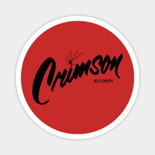 Crimson Records Magnet